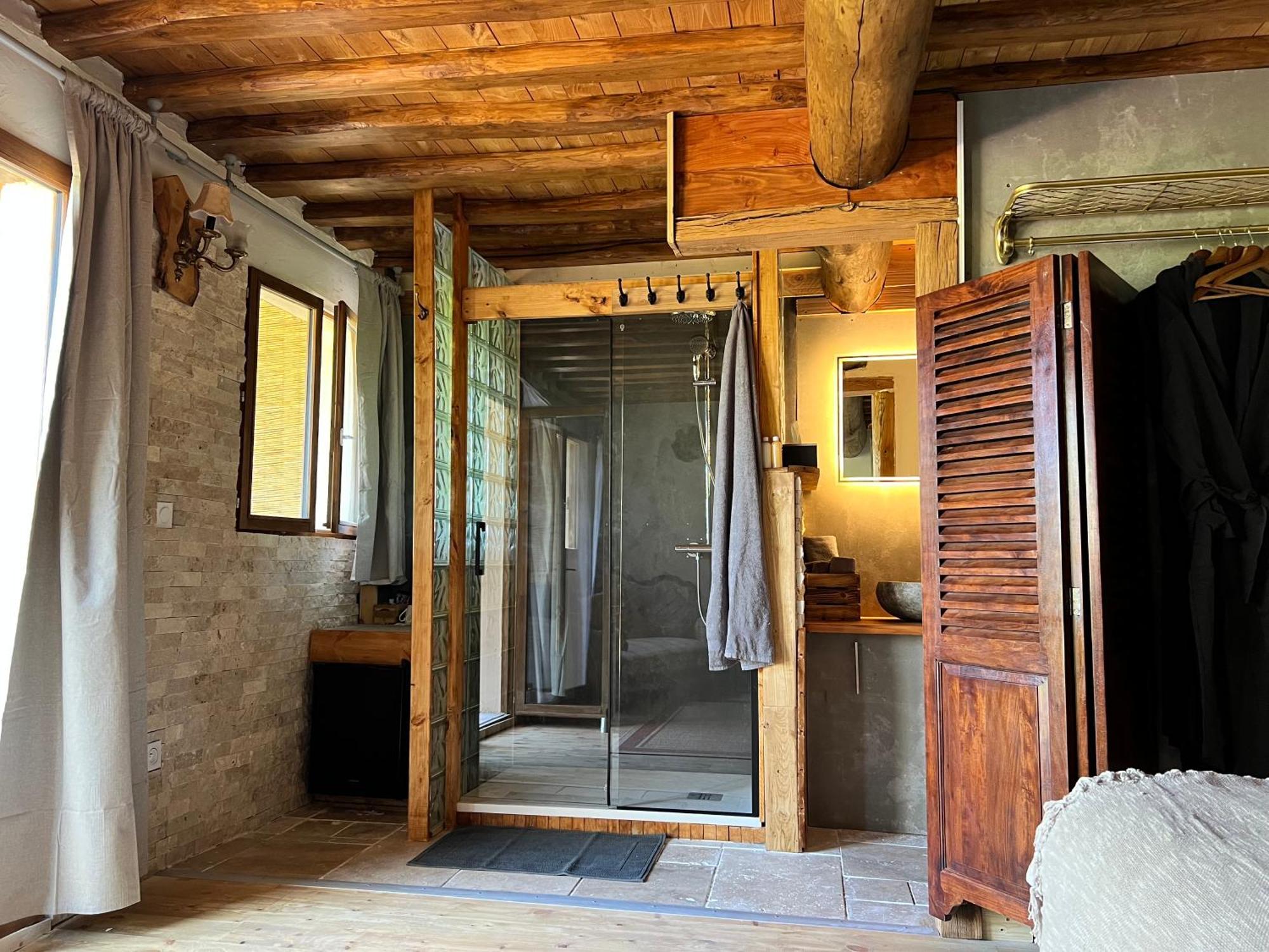 Les Magnels Bed and Breakfast Valleraugue Exteriör bild